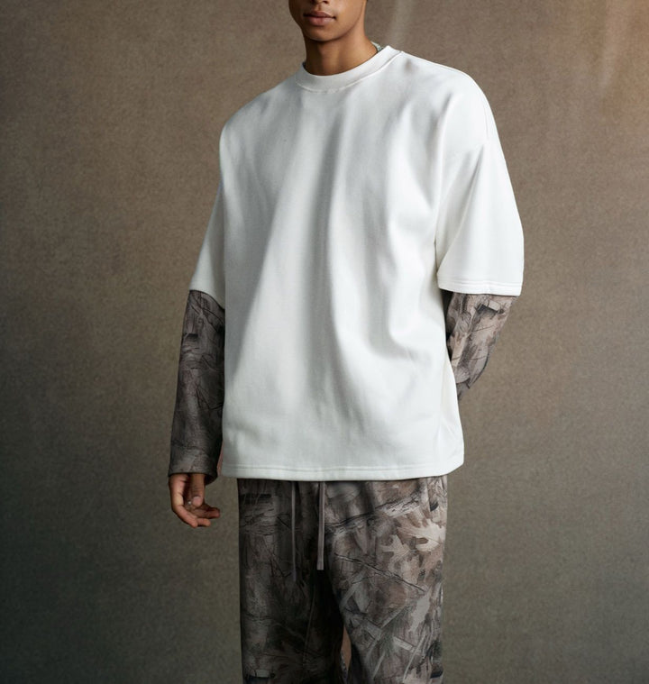 Keeping Camo-Layer Long-Sleeve Tee