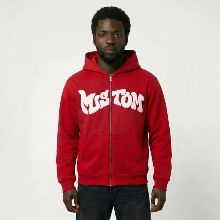 Keeping Graphic Full-Zip Hoodie
