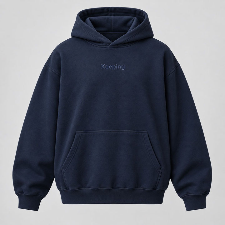 Keeping Tonal Embroidery Hoodie