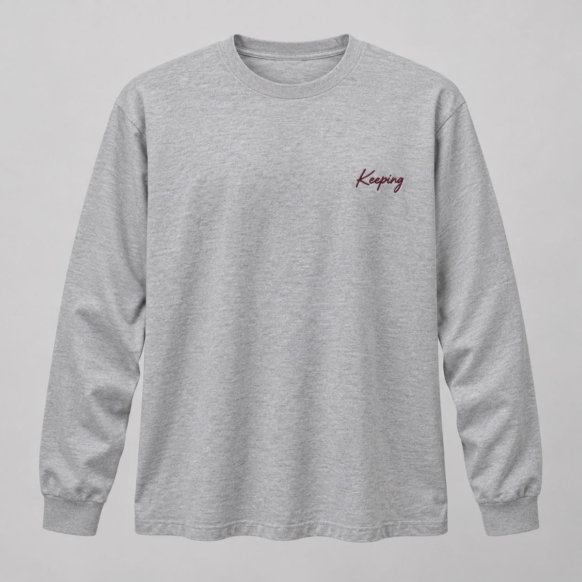Keeping Script Long Sleeve