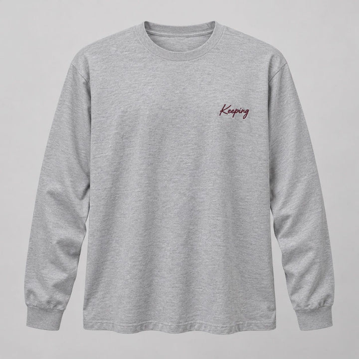 Keeping Script Long Sleeve