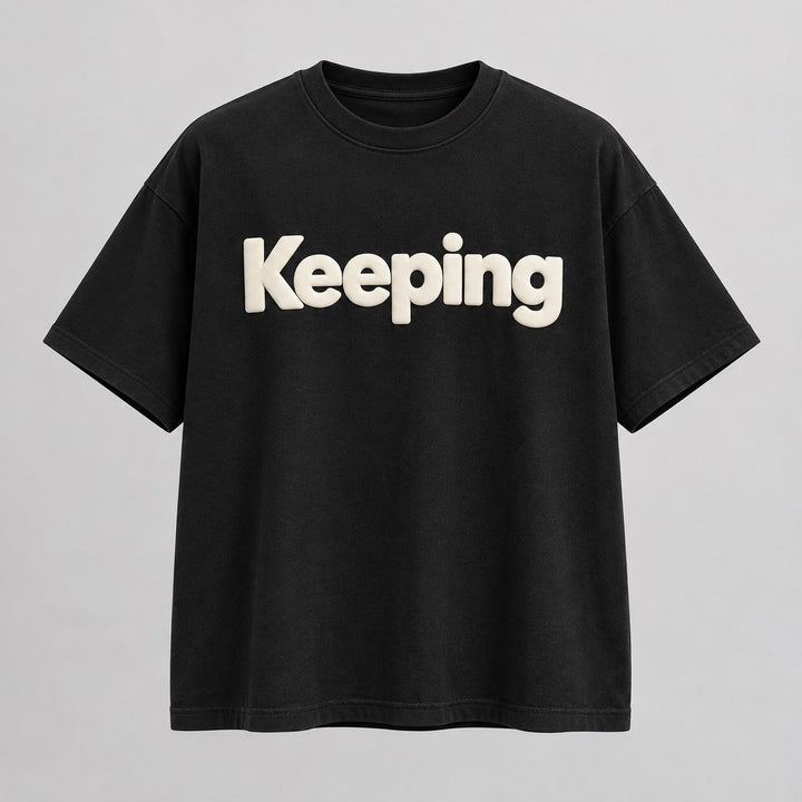 Keeping Puff-Print Tee