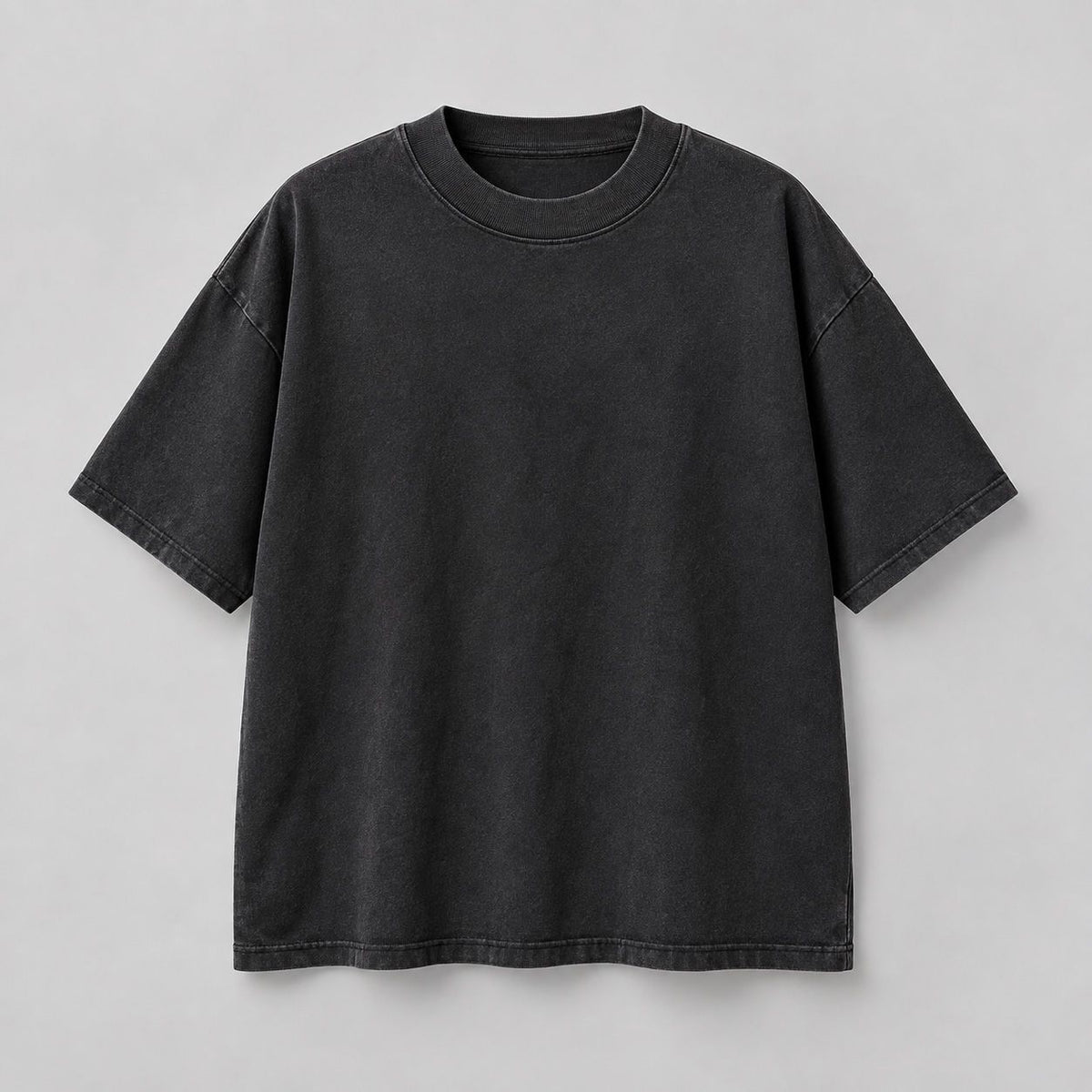 Keeping Blank Washed Black Tee