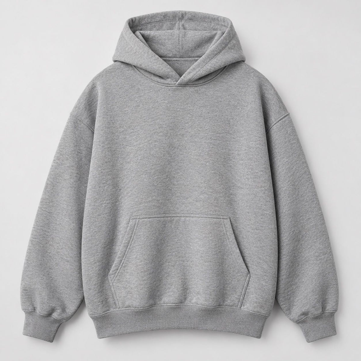 Keeping Blank Heather Grey Hoodie