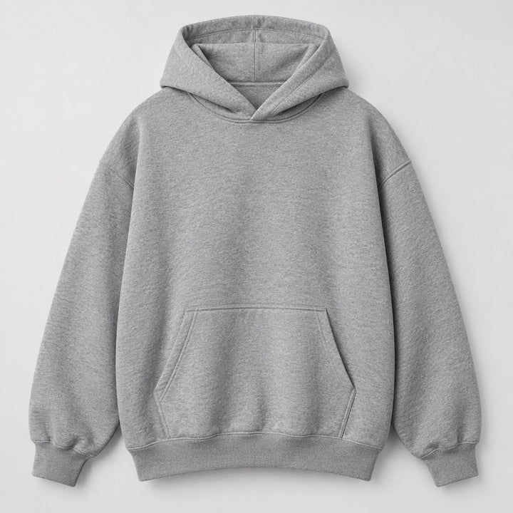 Keeping Blank Heather Grey Hoodie