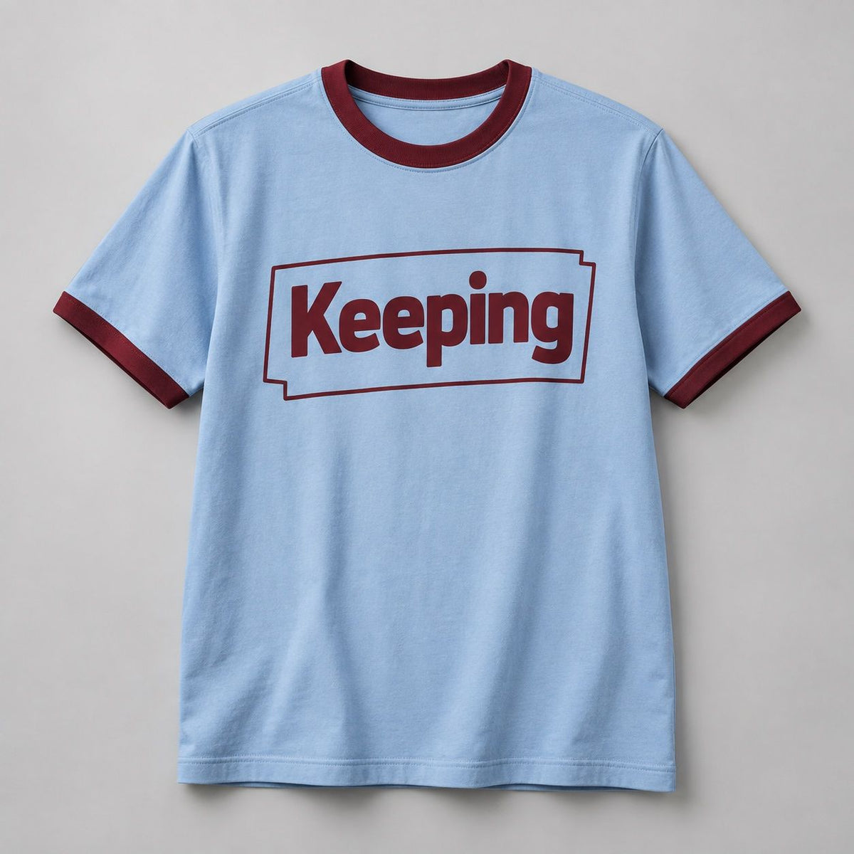 Keeping Ringer Outline Tee