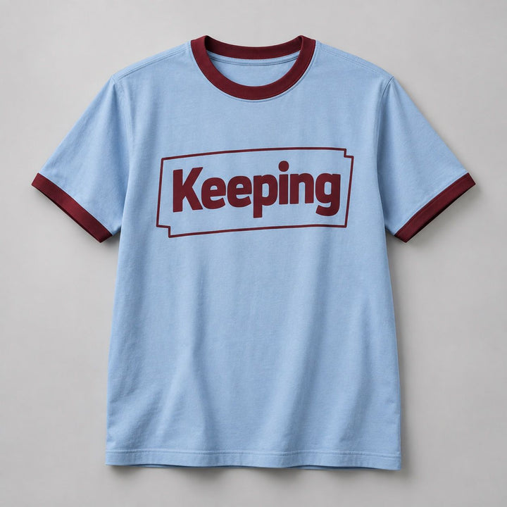Keeping Ringer Outline Tee