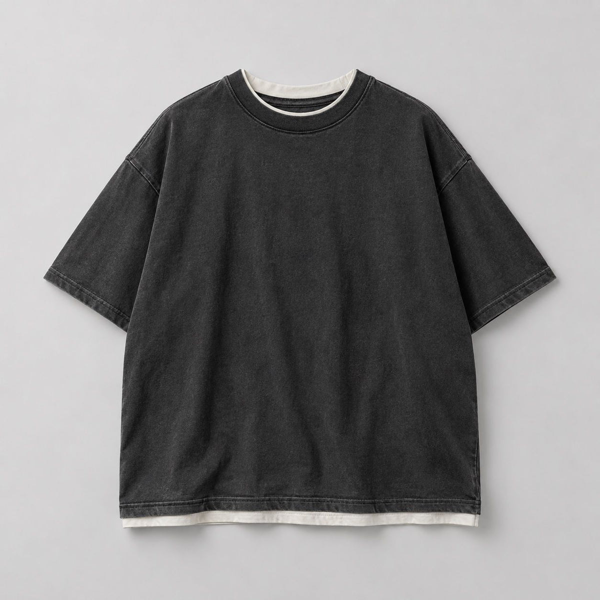 Keeping Double-Hem Layer Tee