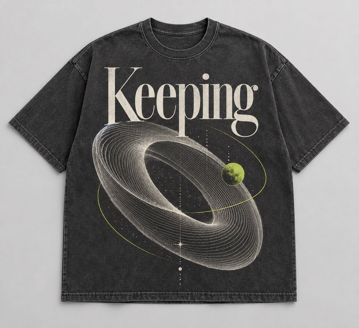 Keeping Orbital Engraving Tee