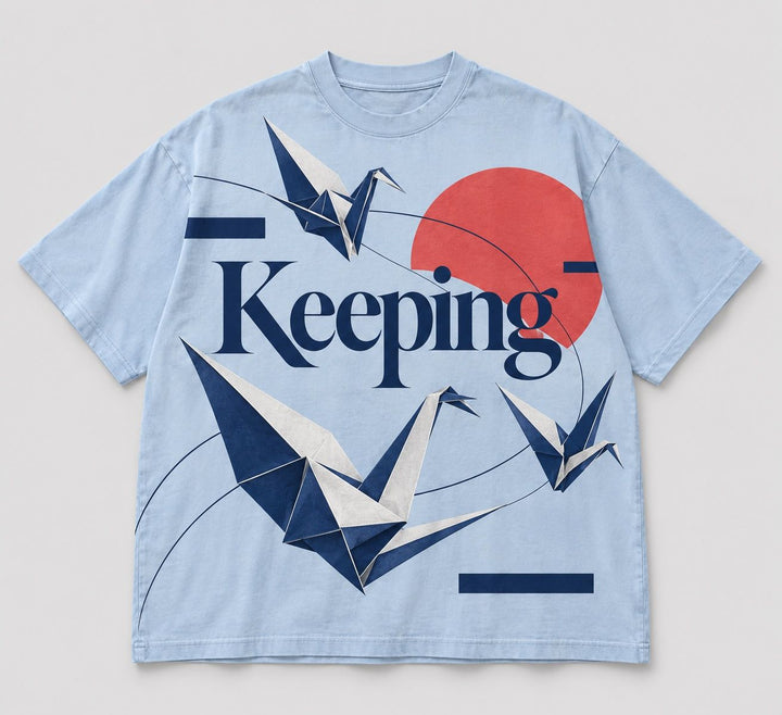 Keeping Folded Flight Tee