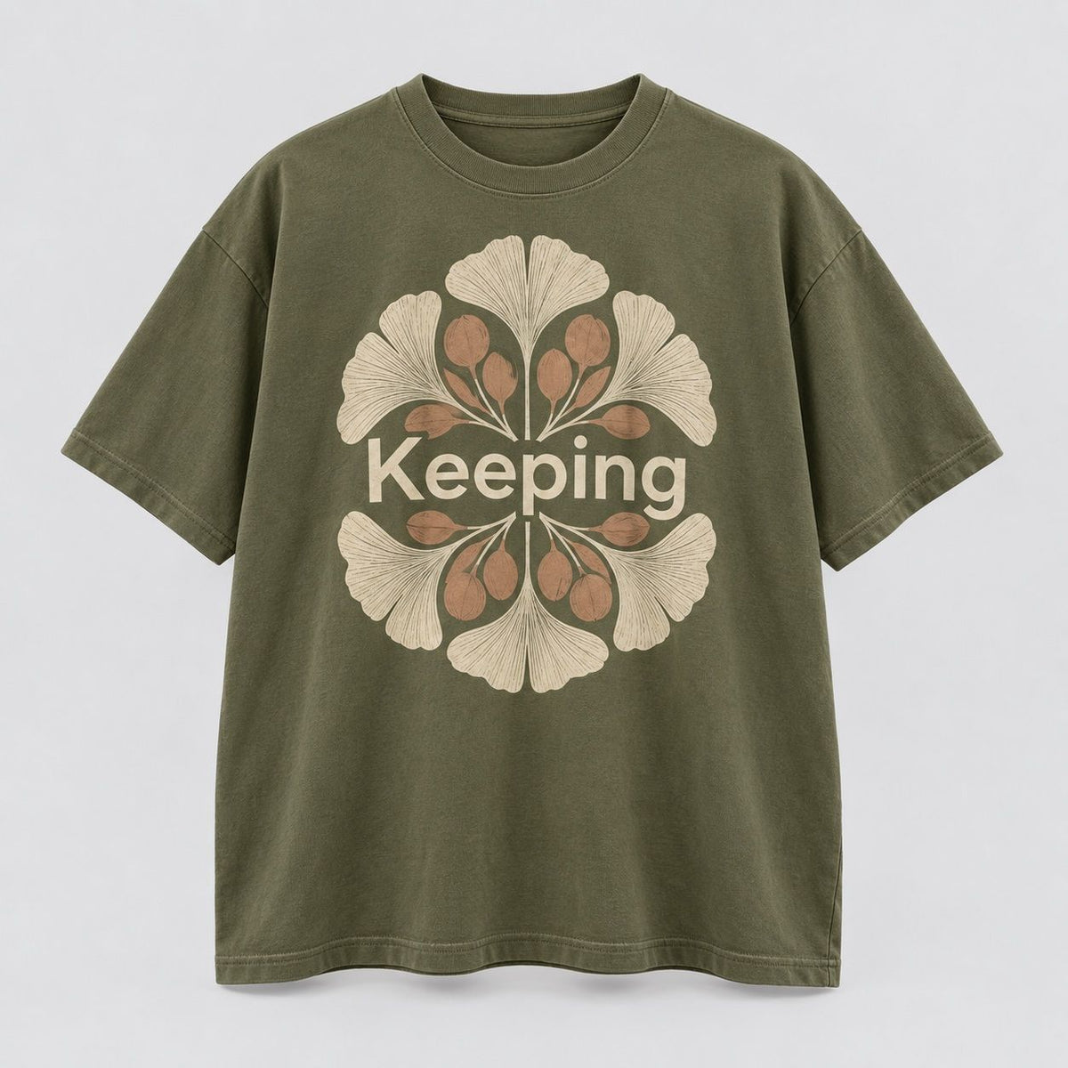 Keeping Botanical Seal Tee