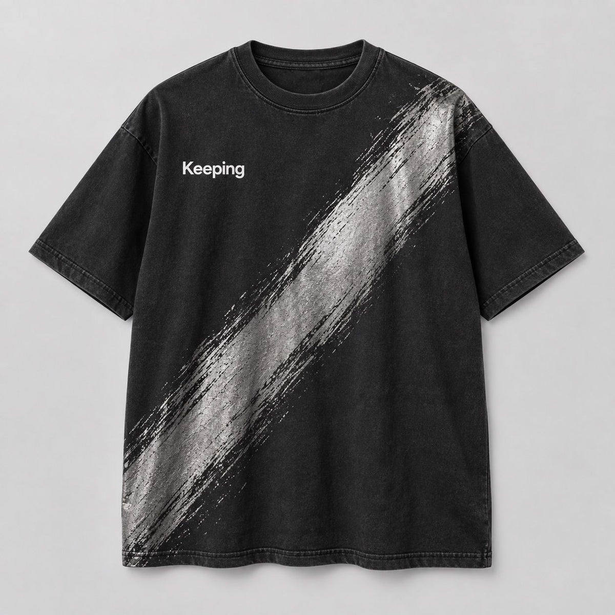 Keeping Silver Sweep Tee