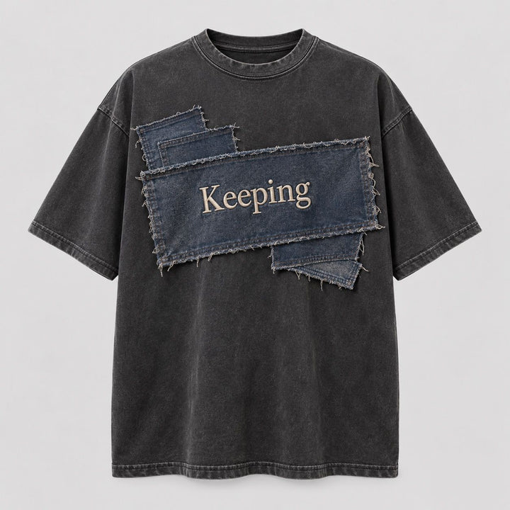 Keeping Frayed Field Tee