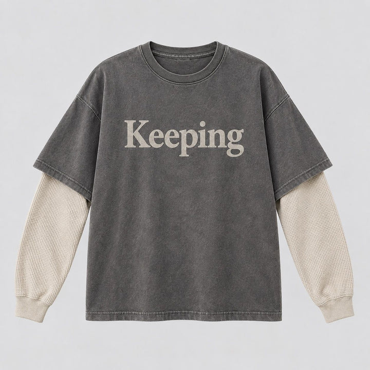 Keeping Lithography Layered Long Sleeve