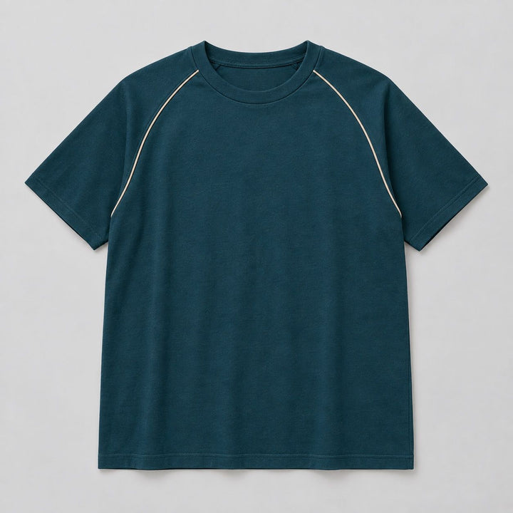 Keeping Piped Raglan Tee