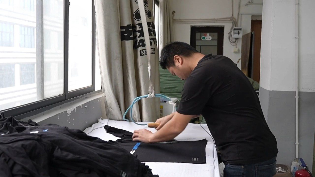 Garment finishing